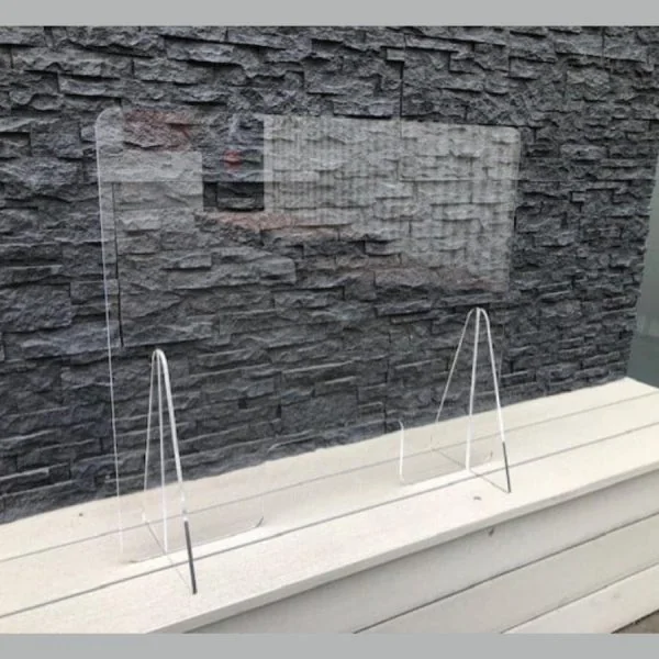 Sneeze guard Freestanding solution page